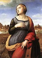 Saint Catherine of Alexandria 1507 By Raphael
