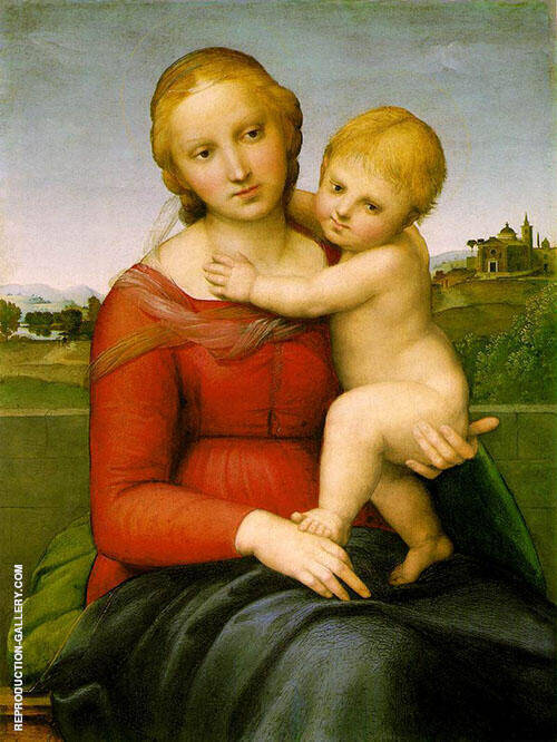 The Small Cowper Madonna 1505 by Raphael | Oil Painting Reproduction