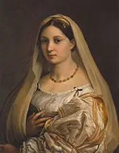 Woman with a Veil 1515 (La Donna Velata) By Raphael