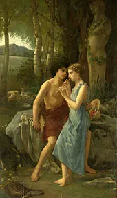 Daphnis and Chloe 1870 By Pierre Auguste COT