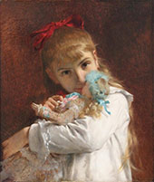 Little Girl 1871 By Pierre Auguste COT