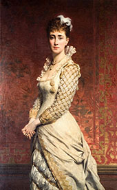 Portrait of a Lady 1879 By Pierre Auguste COT