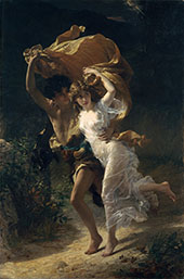 The Storm 1880 By Pierre Auguste COT