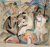 A Concert in The Garden 1920 By Alice Bailly