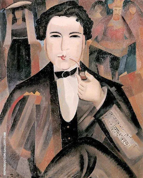 Arthur Honegger with King David 1921 By Alice Bailly