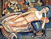 At Leisure 1922 By Alice Bailly