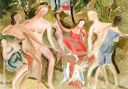 Dancers c1918 by Alice Bailly | Oil Painting Reproduction