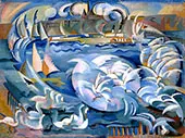 Geneva Harbor By Alice Bailly