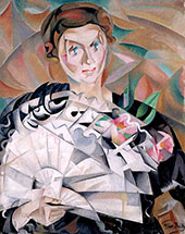 Playing with a Fan 1913 By Alice Bailly
