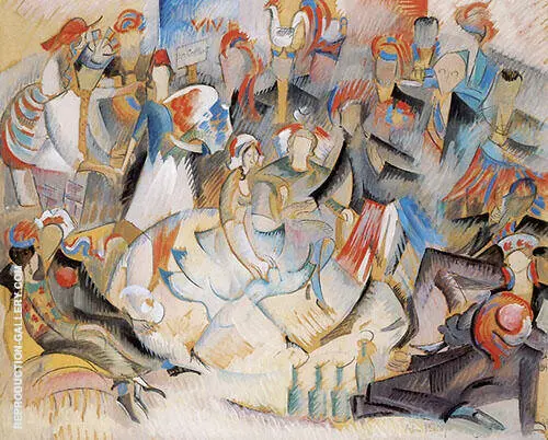 Roulotte Joyeuse 1916 By Alice Bailly