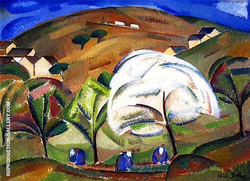 Springtime in Orsay 1912 By Alice Bailly