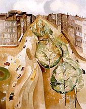 The Avenue 1921 By Alice Bailly