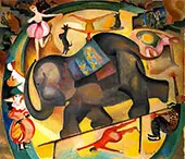 The Elephant 1922 By Alice Bailly