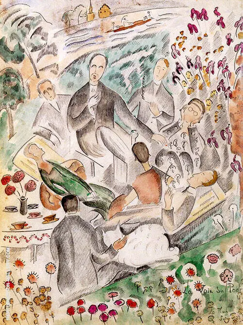 The Poets Voice 1923 By Alice Bailly