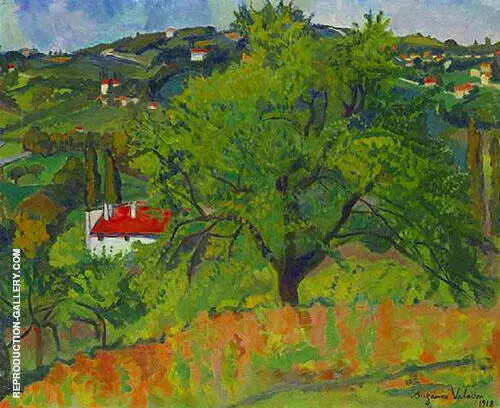 Farm Montcorin 1918 By Suzanne Valadon