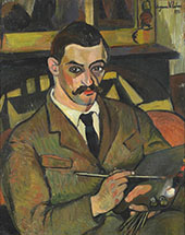 Portrait of Her Son Maurice Utrillo By Suzanne Valadon