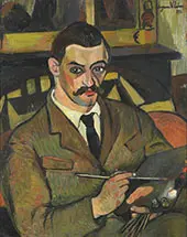 Portrait of Her Son Maurice Utrillo By Suzanne Valadon