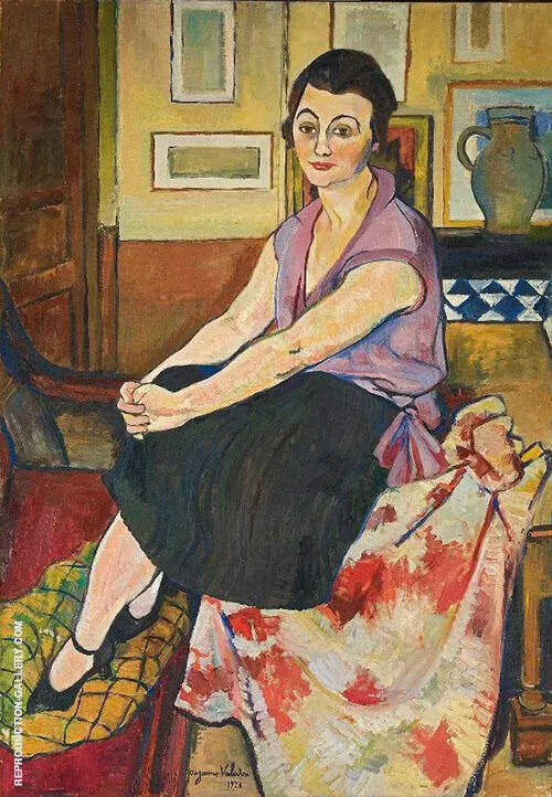 Ritratto di Maria Lani By Suzanne Valadon