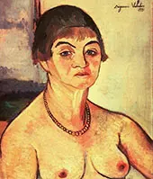Self Portrait 1938 By Suzanne Valadon