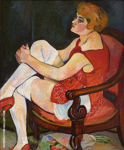 Women in White Stockings 1924 | Oil Painting Reproduction