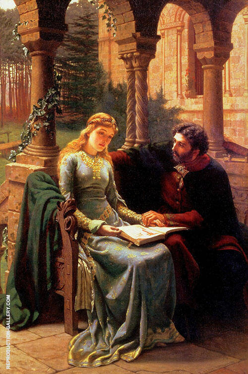 Abelard and his Pupil Heloise | Oil Painting Reproduction