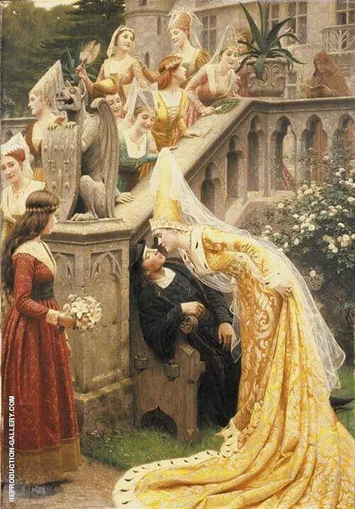 Alain Chartier 1903 By Edmund Leighton