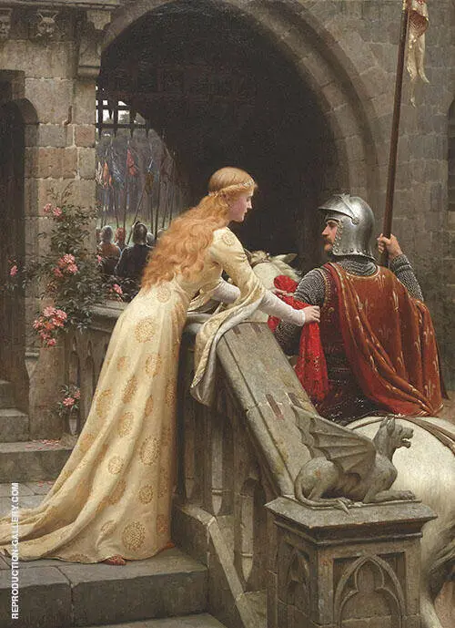 God Speed 1900 By Edmund Leighton