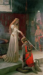 The Accolade 1901 By Edmund Leighton