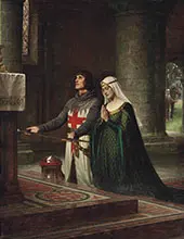 The Dedication 1908 By Edmund Leighton