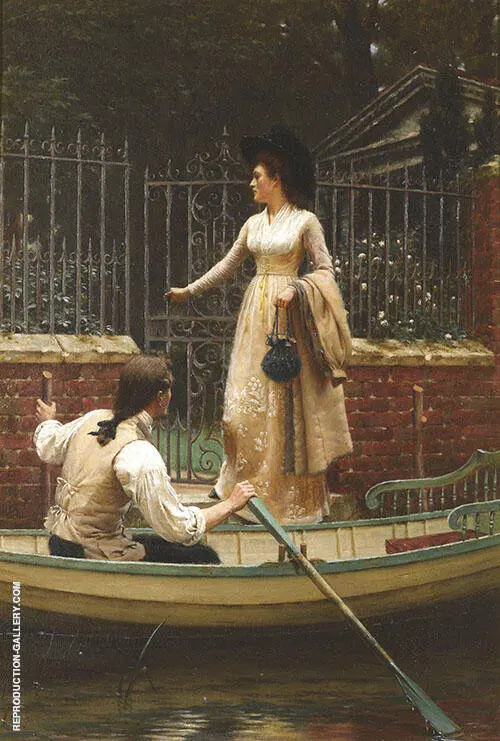 The Elopement 1893 By Edmund Leighton