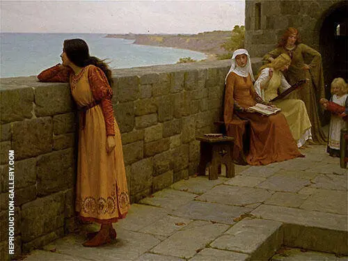 The Hostage By Edmund Leighton
