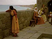 The Hostage By Edmund Leighton