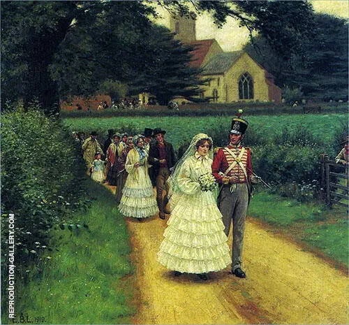Wedding March By Edmund Leighton