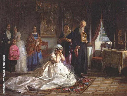 Before The Wedding By Firs Sergeyevich Zhuravlev