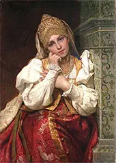 Bojar Woman By Firs Sergeyevich Zhuravlev