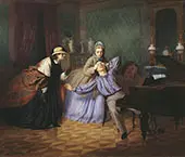 Who's There 1862 By Firs Sergeyevich Zhuravlev