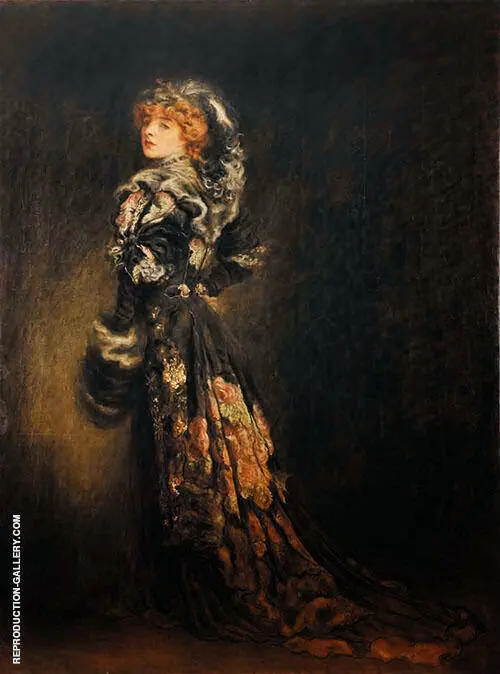 Andree Megard Dans Le Role d Anna Karenine 1907 By Louis Anquetin
