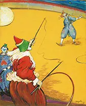 Circus Scene at The Circus 1887 By Louis Anquetin