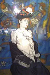 Femme Au Cha By Louis Anquetin