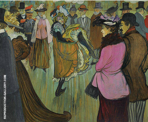 Moulin Rouge 1893 by Louis Anquetin | Oil Painting Reproduction