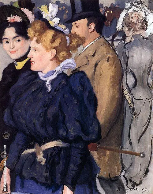 Promenade By Louis Anquetin