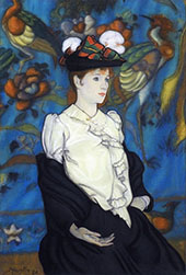 Woman with Hat Juliette 1890 By Louis Anquetin