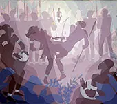 Study for Gods Trombones By Aaron Douglas