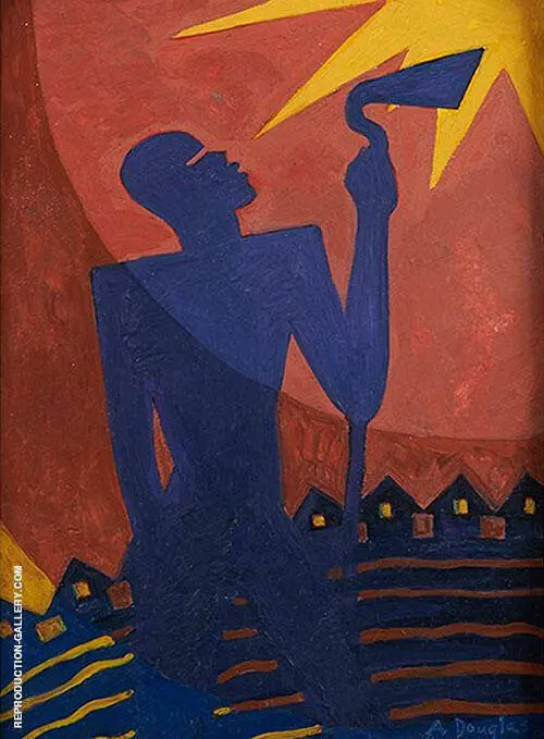 The Toiler 1937 By Aaron Douglas