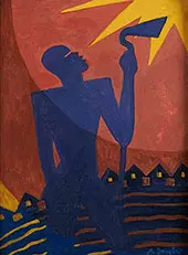 The Toiler 1937 By Aaron Douglas