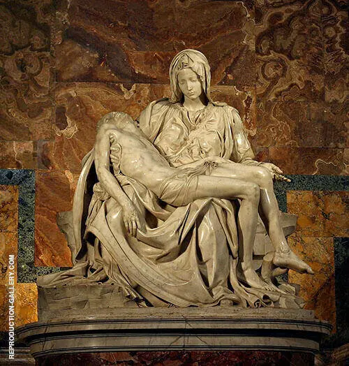 St Peters Basilica 1498 By Michelangelo