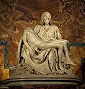St Peters Basilica 1498 By Michelangelo