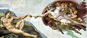 The Creation of Adam 1510 By Michelangelo