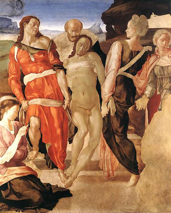 The Entombment by Michelangelo | Oil Painting Reproduction