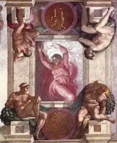 The First Day of Creation By Michelangelo